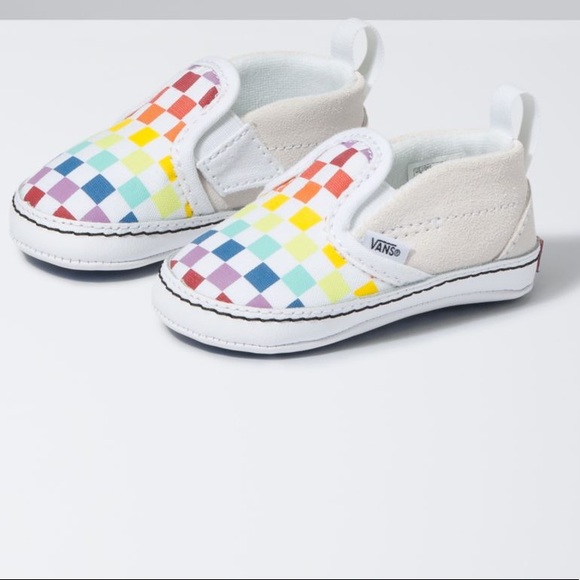infant checkered vans